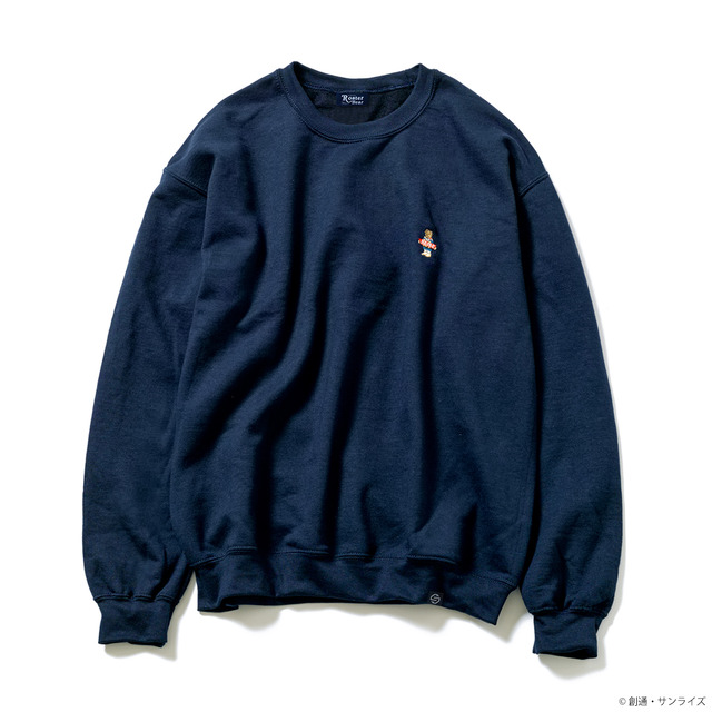 「STRICT-G ROSTER BEAR『機動戦士ガンダム』裏起毛トレーナー」6,380円（税込）（C）創通・サンライズ