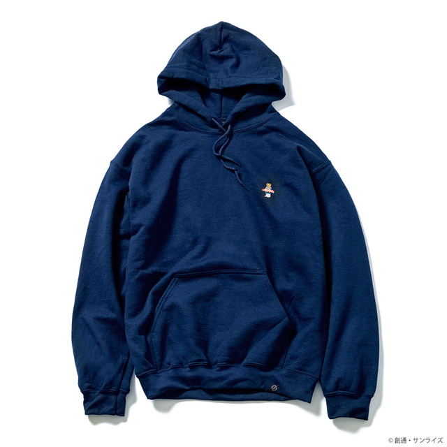 「STRICT-G ROSTER BEAR『機動戦士ガンダム』裏起毛パーカー」7,480円（税込）（C）創通・サンライズ