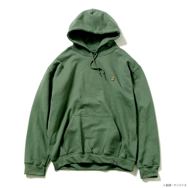 「STRICT-G ROSTER BEAR『機動戦士ガンダム』裏起毛パーカー」7,480円（税込）（C）創通・サンライズ