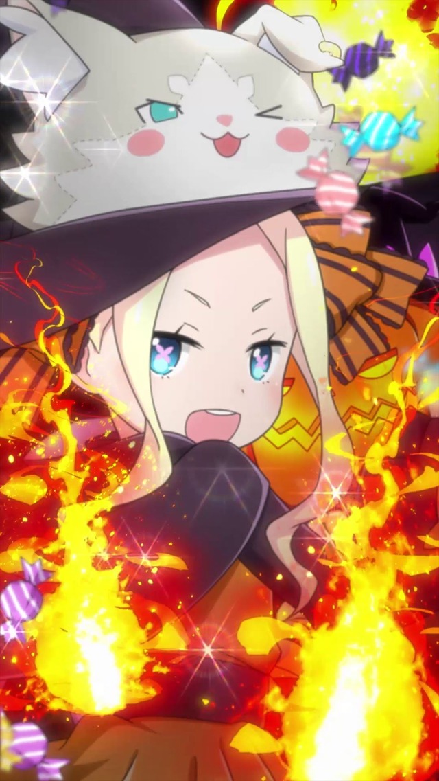 「【お気に入りの仮装】ベアトリス」（C）長月達平・株式会社KADOKAWA刊／Re:ゼロから始める異世界生活2製作委員会（C）SEGA