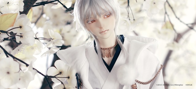 「『刀剣乱舞-ONLINE-』鶴丸国永 キャストドール」248,380円（税込）（C）2015 EXNOA LLC/Nitroplus