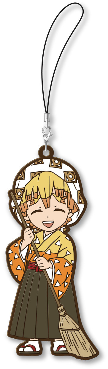 「鬼滅の刃×ピザーラ」オリジナルラバーストラップ(C)吾峠呼世晴／集英社・アニプレックス・ufotable