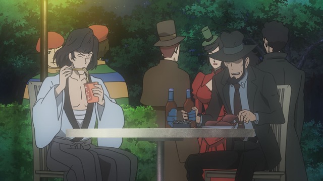 『ルパン三世 PART6』第3話「大陸横断鉄道（嘘）の冒険」先行場面カット　原作：モンキー・パンチ（C）TMS・NTV