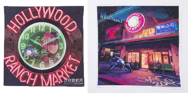 「SAC_2045×HRM BANDANA」2,750円（C）Shirow Masamune, Production I.G/KODANSHA/GITS2045