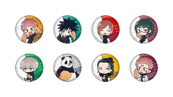 「呪術廻戦 キャンペーン」【クレーンゲーム500円投入でもれなくもらえる！】第3弾　缶バッジA（全8種・ランダム）(C)芥見下々／集英社・呪術廻戦製作委員会(C)GENDA SEGA Entertainment Inc.