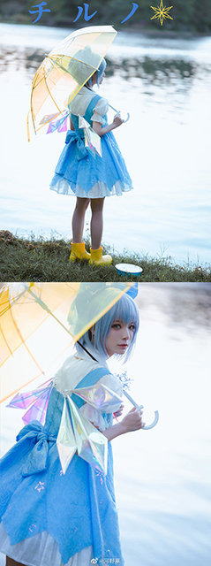 『東方project』チルノ／翠翠suiseiko、撮影：网管菌