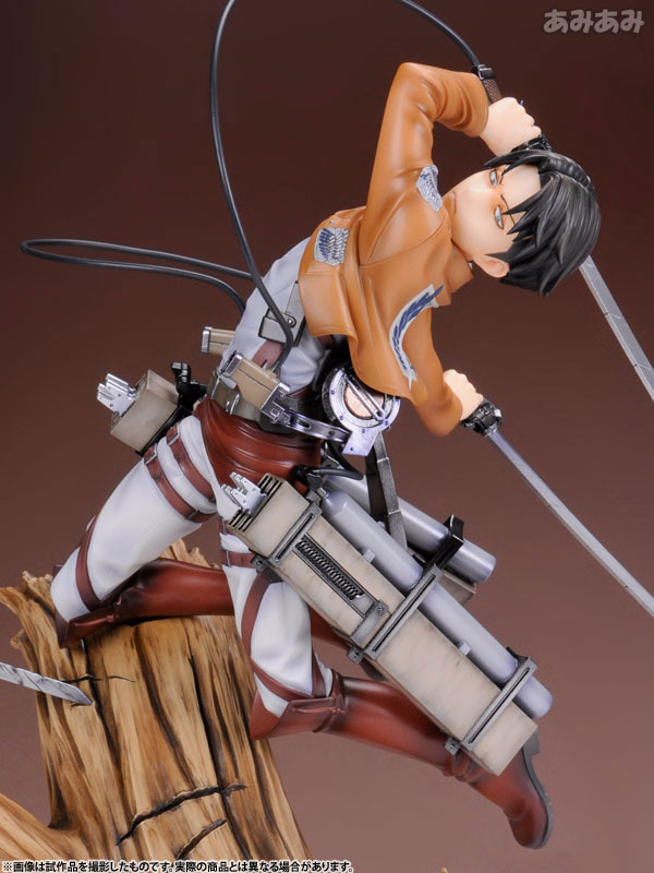 「ARTFX J 進撃の巨人 リヴァイ リニューアルパッケージver. 1/8スケール 完成品フィギュア」13,200円（税込）（C）諫山創・講談社/「進撃の巨人」製作委員会