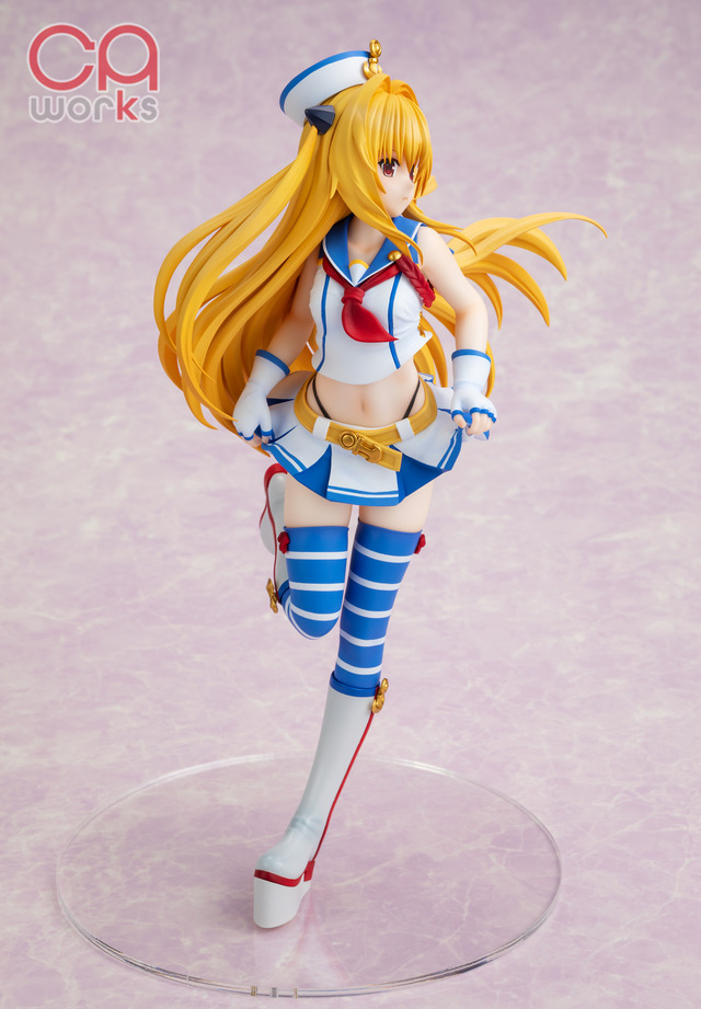 「CAworks『To LOVEる-とらぶる- ダークネス』金色の闇 潮風シーサイドver. 1/7スケールフィギュア」(C)矢吹健太朗・長谷見沙貴／集英社・とらぶるダークネス製作委員会