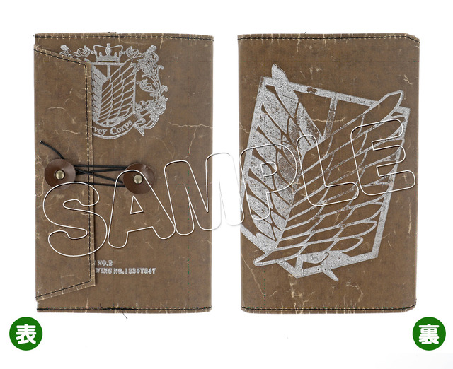 「進撃の巨人」ワックスペーパークロスブックカバー(C)諫山創・講談社／「進撃の巨人」The Final Season製作委員会