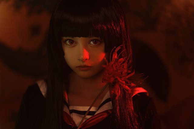 『地獄少女』閻魔 あい／池田七帆、撮影：云汐kumoshio
