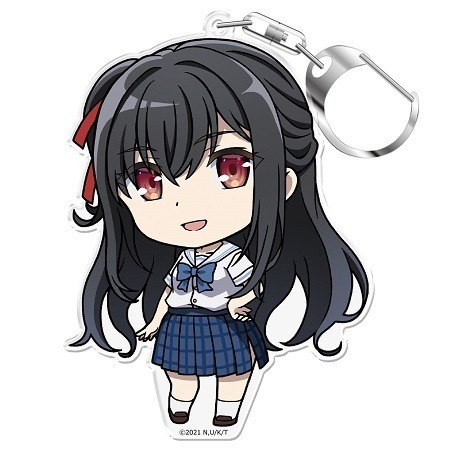 探偵はもう、死んでいる。 ぷにこれ！キーホルダー(スタンド付) 夏凪 渚　(C)2021 二語十・うみぼうず/KADOKAWA/たんもし製作委員会