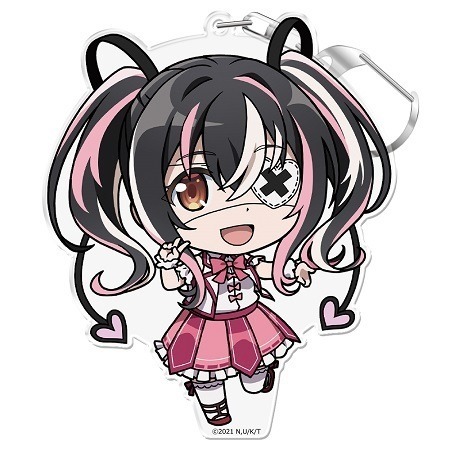 探偵はもう、死んでいる。 ぷにこれ！キーホルダー(スタンド付) 斎川 唯　(C)2021 二語十・うみぼうず/KADOKAWA/たんもし製作委員会