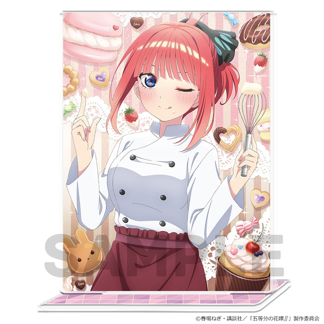 『五等分の花嫁∬』「アクリルポートレート」(C)春場ねぎ・講談社／「五等分の花嫁∬」製作委員会