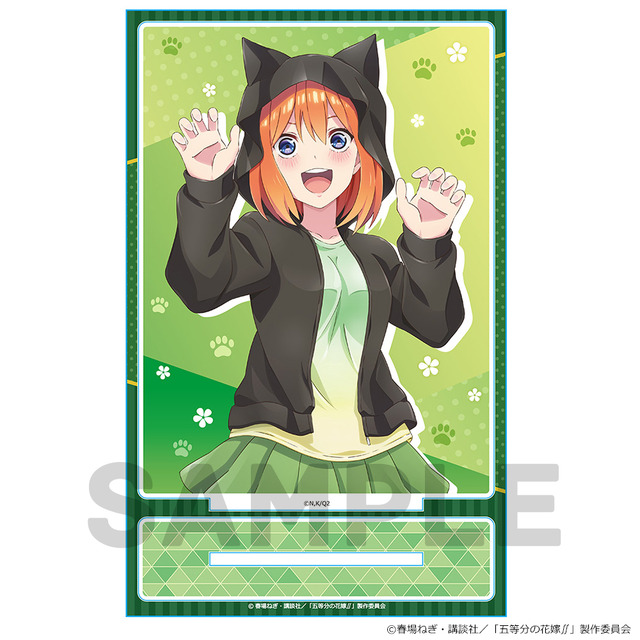 『五等分の花嫁∬』「アクリルポートレート」(C)春場ねぎ・講談社／「五等分の花嫁∬」製作委員会