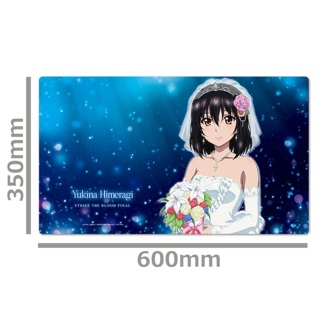 「キャラクターラバーマット」3,300円（税込）（C）2019 三雲岳斗／KADOKAWA／PROJECT STB OVA