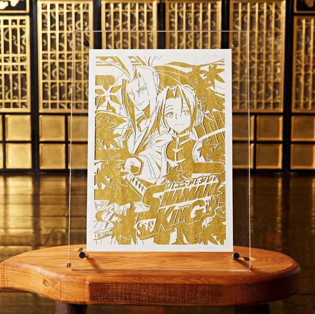 「伽羅切絵/アニメ『SHAMAN KING』 麻倉 葉（金に小桜）」5,000円（税込）（C）武井宏之・講談社／SHAMAN KING Project.・テレビ東京