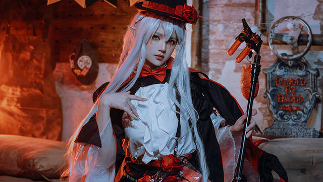 ワルファリン（コーデ：盛宴）『アークナイツ』／モデル：探偵莉莉