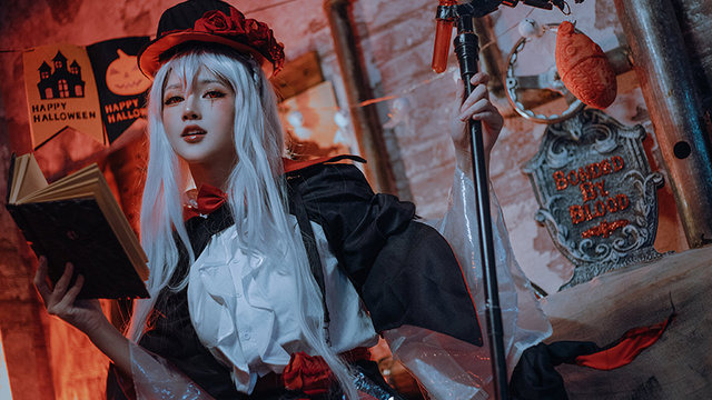 ワルファリン（コーデ：盛宴）『アークナイツ』／モデル：探偵莉莉