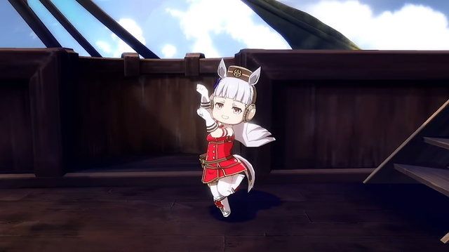 『ウマ娘』ゴールドシップ、まずは『グラブルVS』に登場！ターフから一転、騎空艇を駆ける