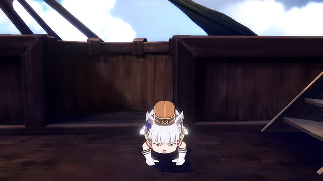 『ウマ娘』ゴールドシップ、まずは『グラブルVS』に登場！ターフから一転、騎空艇を駆ける