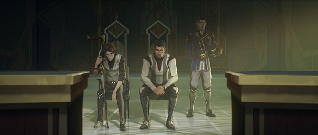 『Arcane』場面カット（C）2021 Riot Games Inc. ARCANE LEAGUE OF LEGENDS and any associated logos are trademarks, service marks, and/or registered trademarks of Riot Games, Inc.