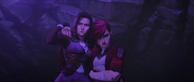 『Arcane』場面カット（C）2021 Riot Games Inc. ARCANE LEAGUE OF LEGENDS and any associated logos are trademarks, service marks, and/or registered trademarks of Riot Games, Inc.