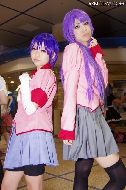 化物語の戦場ヶ原ひたぎと神原駿河