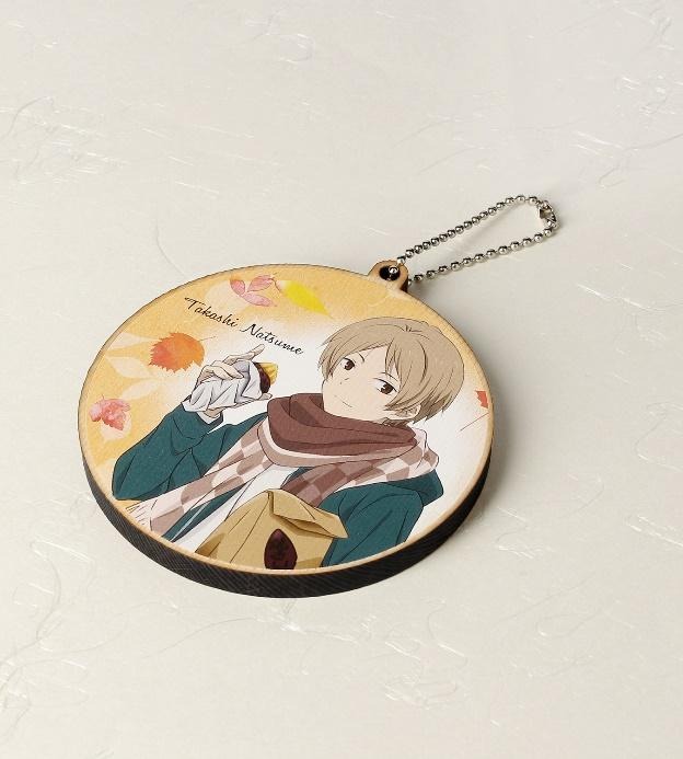 『夏目友人帳』描き下ろしイラスト 焼き芋ver. BIGウッドキーホルダー（C）緑川ゆき・白泉社／「夏目友人帳」製作委員会