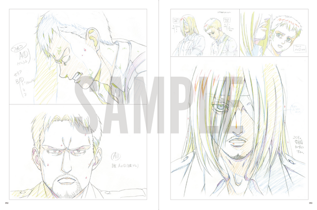 「MAPPA×TSUTAYA　進撃の巨人 The Final Season　原画集発売記念　POP UP SHOP」「進撃の巨人」The Final Season Part 1 KEY ANIMATION BOOK（C）諫山創・講談社／「進撃の巨人」The Final Season製作委員会