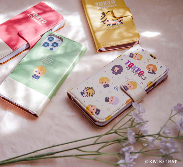 『東京リベンジャーズ』×「ME-Q」手帳型スマホケース（C）和久井健・講談社／アニメ「東京リベンジャーズ」製作委員会