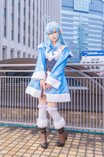 雪花ラミィ（Vチューバー）／モデル：月野のあ