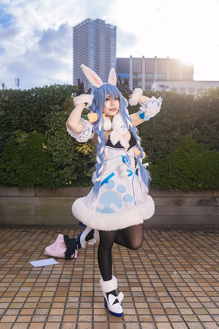 兎田ぺこら（Vチューバー）／モデル：さい