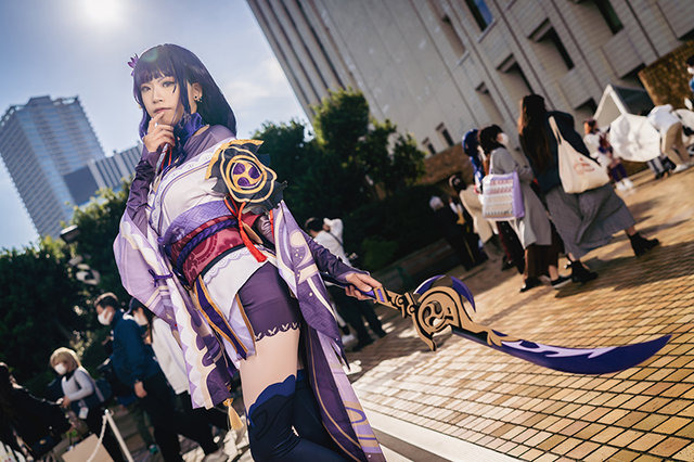 雷電将軍『原神』／モデル：ゆゆまる