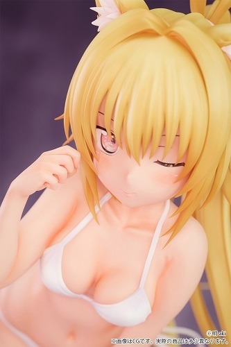 ケモミミ学園「小日向 奈菜美」illustrated by 明 aki 追視アイver. 1/5スケール 塗装済み完成品フィギュア　(C)明 aki