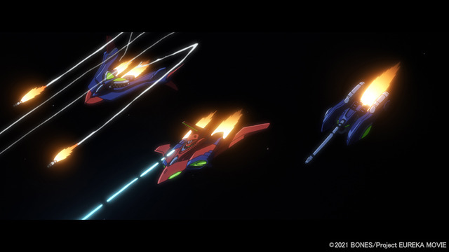 『EUREKA／交響詩篇エウレカセブン　ハイエボリューション』本予告編場面カット（C）2021 BONES/Project EUREKA MOVIE