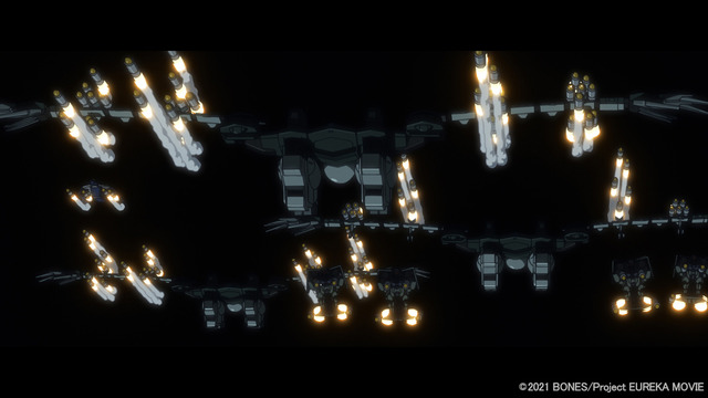 『EUREKA／交響詩篇エウレカセブン　ハイエボリューション』本予告編場面カット（C）2021 BONES/Project EUREKA MOVIE