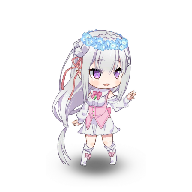 「【とっておきの花畑】エミリア★3」（C）長月達平・株式会社KADOKAWA刊／Re:ゼロから始める異世界生活2製作委員会（C）SEGA