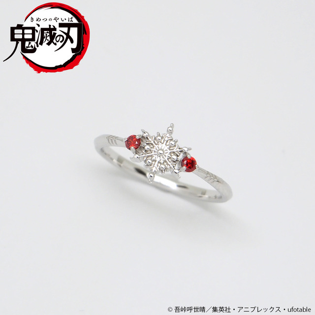 「『鬼滅の刃』×MATERIALCROWNイメージリング　参　猗窩座」14,300円（税込／送料・手数料別途）（C）吾峠呼世晴／集英社・アニプレックス・ufotable