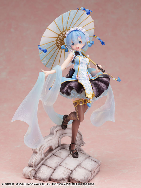 リゼロ」中華風ロリータ“チィロリータ”ドレスを着たレムのフィギュアが ...