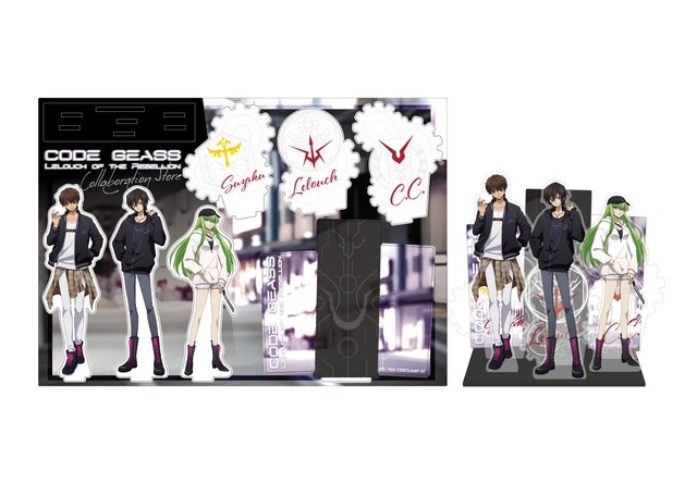 【エポスカード会員限定抽選会特典】A賞：アクリルジオラマ（C）SUNRISE／PROJECT L-GEASS　Character Design （C）2006-2017 CLAMP・ST