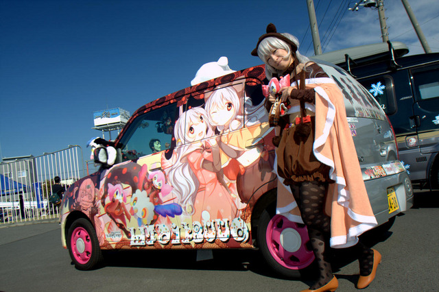 かぶら自動車教習所痛車展示会