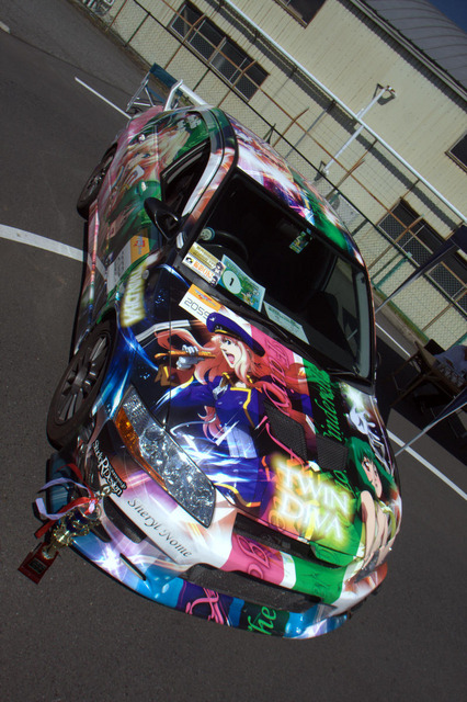 かぶら自動車教習所痛車展示会