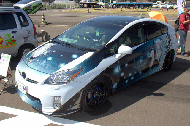 かぶら自動車教習所痛車展示会