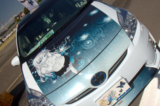 かぶら自動車教習所痛車展示会