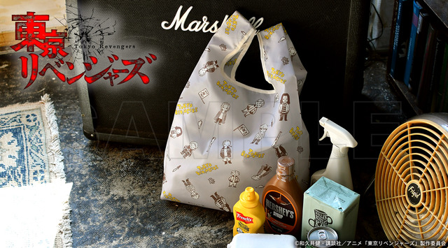 『東京リベンジャーズ』×「ビィズニィズ」コラボグッズ第3弾・エコバッグ（C）和久井健・講談社／アニメ「東京リベンジャーズ」製作委員会