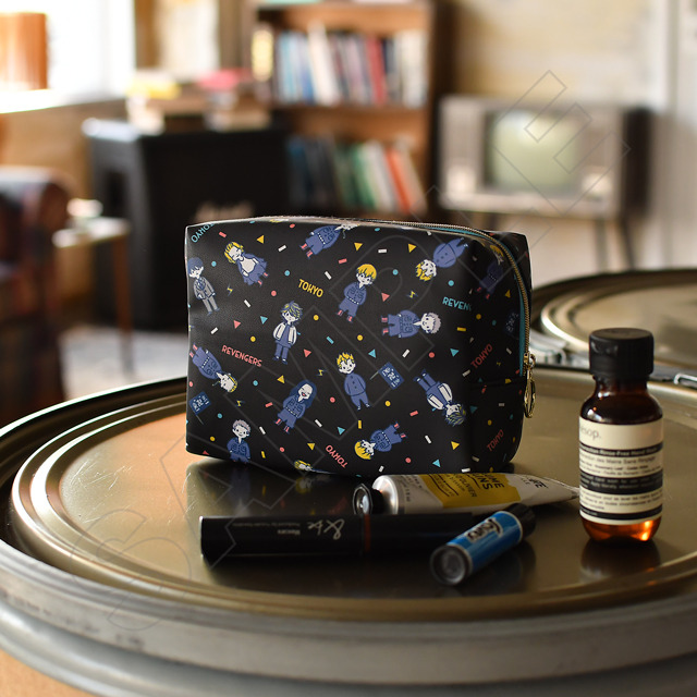 『東京リベンジャーズ』×「ビィズニィズ」コラボグッズ第3弾・ボックスポーチ（C）和久井健・講談社／アニメ「東京リベンジャーズ」製作委員会