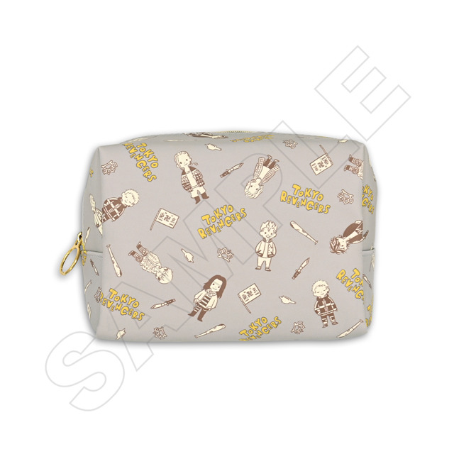 『東京リベンジャーズ』×「ビィズニィズ」コラボグッズ第3弾・ボックスポーチ（C）和久井健・講談社／アニメ「東京リベンジャーズ」製作委員会