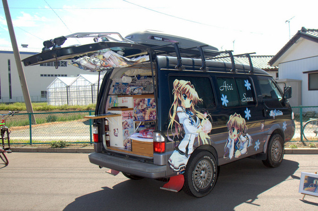 かぶら自動車教習所痛車展示会