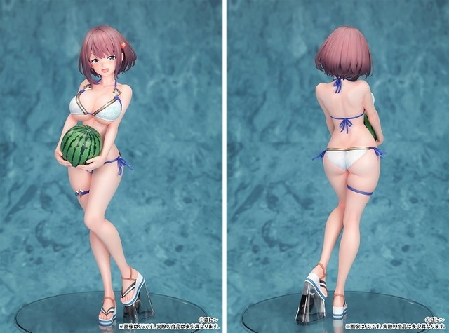 「一夜ちゃん」illustrated by ぼに～ 1/7スケール 塗装済み完成品フィギュア　(C)ぼに～