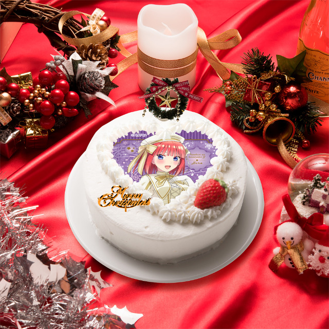 五等分の花嫁 あなたは誰と聖夜を過ごす 五つ子デザインのクリスマスケーキ登場 アニメ アニメ